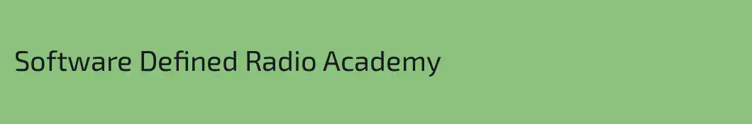 Software Defined Radio Academy